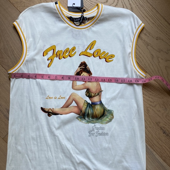NWT-Dolce & Gabbana “Free Love” ultra mini dress - Picture 11 of 14